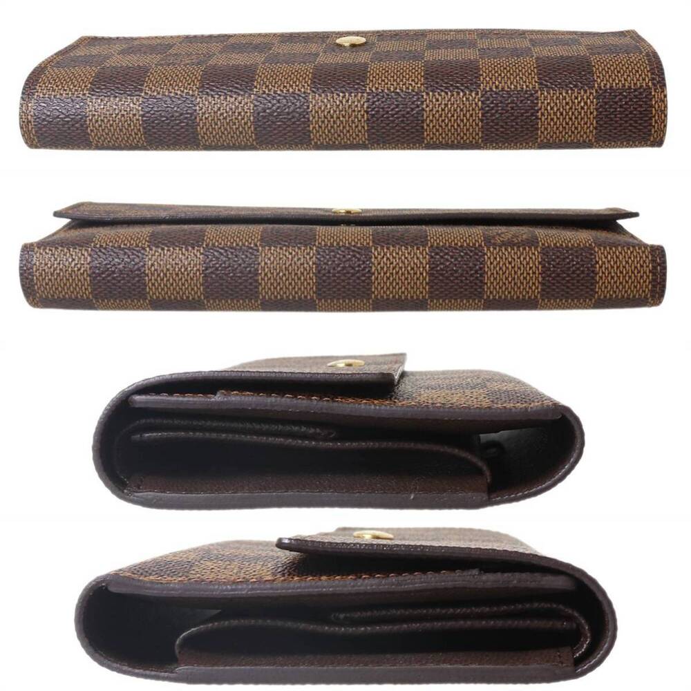 LOUIS VUITTON Louis Vuitton Portefeuille Tresor International Tri-fold Long W... - Picture 4 of 9